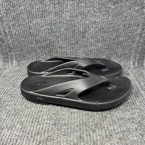 OOFOS Other - OOFOS Ooriginal Sport Flip Flop Recovery Slide Sandals Black Mens Size 14 US